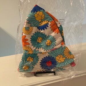 Floral Quilted Bucket Hat